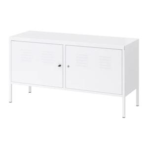 Mueble aparador  metálico con 2 puertas