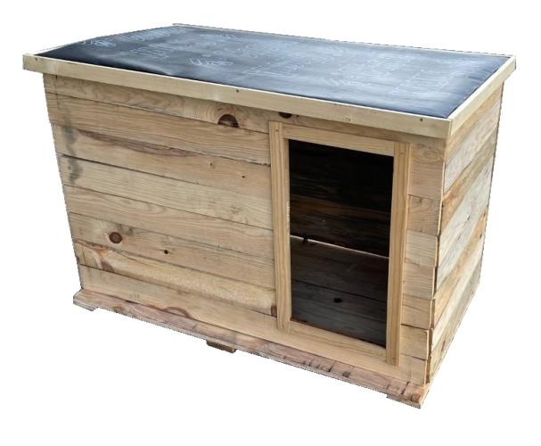 Casita Casa de perros madera pino impregnada